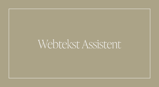 Webtekst Assistent